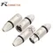 1 pz da 3,5 mm a XLR, 3,5 mm stereo TRS Mini-Jack femmina a 3 pin adattatore per microfono convertitore audio per videocamere registratore