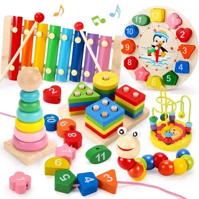 Giocattoli Montessori per bambini Puzzle giocattoli per bambini giochi di sviluppo giocattoli
