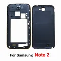 Pannello posteriore del telaio centrale del telefono per Samsung Galaxy Note 2 N7100 N7105 I317
