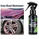 50/100ML Iron Remover Car Detailing Fallout Rust Remover Spray Decontamination Kit Dust Rust Cleaner