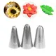 70#70A#70B Leaves Pastry Tips Set Stainless Steel Icing Piping Nozzles for Cakes Decorating Tools