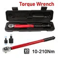 10-210N.m Torque Wrench 1/2 Precise Reversible Ratchet Torques Key Professional Bicycle Motorcycle