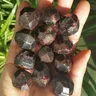 400g rotes Granat erz natürlicher originaler Heilen ergie stein rauer Quarz kristall mineralproben