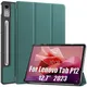 Für Lenovo Tab P12 Fall 12 7 Zoll 12 7 Tri-Folding Flip Stand Magnet PC Smart Cover für Lenovo