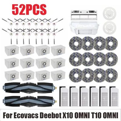 Für Ecovacs Deebot X1 OMNI / T10 OMNI Zubehör Roboter Staubsauger Teile Staubbeutel Hepa-Filter Image