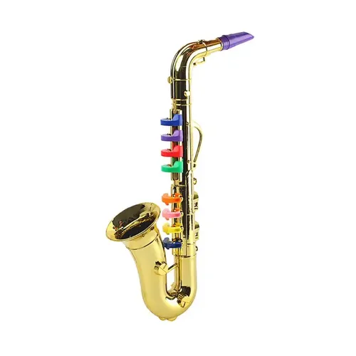 Kinder Saxophon Mini Saxophon Spielzeug Kinder Trompete mit Sound Kunststoff Trompete Spielzeug