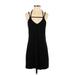 Trina Turk Cocktail Dress - Mini: Black Solid Dresses - Women's Size P