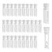 30Pcs Vertical Blind Stem Replacement White Stems for Vertical Window Blind Vertical Blind Stem
