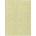 Addison Rugs Chantille ACN621 Yellow 5 x 7 6 Indoor Outdoor Area Rug Easy Clean Machine Washable Non Shedding Bedroom Living Room Dining Room Kitchen Patio Rug