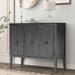 Red Barrel Studio® Ardonia Solid Wood Accent Cabinet in Gray | 31.5 H x 37 W x 15.7 D in | Wayfair 7312BB46F1A44837A3BFFAA8DC5C9C52