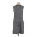 The Limited Casual Dress - Shift High Neck Sleeveless: Black Dresses - Women's Size Small