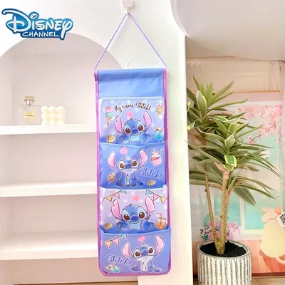 Sac de rangement Disney Stitch pour mur de chambre à coucher sacs de rangement de chaussettes
