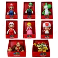 Figurines de dessin animé Mario pour enfants Luigi Yoshi Peach Bowser Matkey Kong jouets