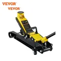 VEVOR Cric Hydraulique Rouleur 2 5 T Cric de Plancher Hydraulique à Profil Bas Hauteur 85-380 mm