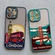 Coque de téléphone London Paris New York Scenery importer coque pour iPhone 15 14 11 Pro Max 13 12