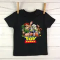 Disney Kids T shirt Toy Story Buzz Lightyear Woody Cartoon Funny neonate vestiti cotone ragazzi