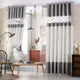Gray Luxury Chenille Hollow Stitching Bird Nest Curtains For Living Room Coffee Dot Tulle Panel