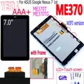 Weida 7.0" For Asus Google Nexus 7 1st Gen 2012 ME370 LCD Touch Screen Digitizer Assembly Frame
