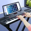 Musical Keyboard Professional Midi Controller Electronic Piano Music Synthesizer Digital 61 Keys