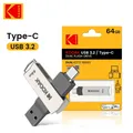 Kodak K273 USB 3.1 OTG Flash Drive 64 GB Pendrive USB3.1 Gen 1 tipo C Pen Drive 64G USB - C Memory