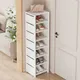 Shoe Rack Shoe Storage Organizer for Folded Wall Corner Storage Rack Space Saving