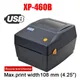 XP-460B/420B 108mm Max Width Direct Thermal Barcode Label Printer to Print Shipping Label for DHL