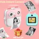 New Kids Instant Print Camera Mini Digital Camera With HD Video Recording Thermal Print Photo Paper