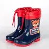 NEUE Kinder Stiefel Regen Stiefel Kinder Jungen Mädchen PVC Rain Wasserdicht Nicht-Slip Wasser Schuhe Kinder Schuhe für Alle jahreszeiten
