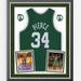 "Paul Pierce Boston Celtics Deluxe Framed Autographed Mitchell & Ness 2007-08 Green Swingman Jersey"