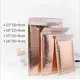 50pcs Rose Gold Poly Bubble Mailer Envelopes Aluminum Foil Padded Envelopes Self Seal Bubble