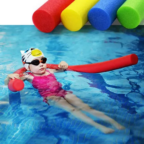 Solide schwimmende schwimmende Schaumstoff stöcke Schwimmbad nudel Wassers chw immer hilfe nudeln