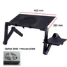 Einstellbar Laptop Schreibtisch Stehen Kühler fan Tragbare Ergonomische Lapdesk Für Bett Sofa PC