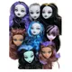 Monster High Puppe Körper Multi-Gelenke Beweglichen Puppe Körper Köpfe Figuren Braun Weiß Grün Rosa