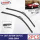Car Wiper For Peugeot 307 307SW 307CC 2000-2004 Front Wiper Blades Soft Rubber Windscreen Wipers