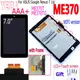 Weida 7.0 "Für Asus Google Nexus 7 1st Gen 2012 ME370 LCD Touch Screen Digitizer Montage Rahmen