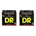 DR Guitar Strings Electric Tite-Fit 2 Pack 09-42 Lite Handmade USA