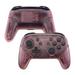 eXtremeRate Cherry Pink Faceplate Backplate Handles for Nintendo Switch Pro Controller DIY Replacement Grip Housing Shell Cover for Nintendo Switch Pro - Controller NOT Included