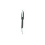 Charles Hubert Black Stripe with Chrome Accents Fountain Pen Q-GM9166