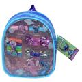 Stitch Hair Accessory Backpack- Bow s with Alligator Clips Hair Ties Backpack Ages 3+