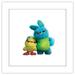 Gallery Pops Disney Pixar Toy Story 4 - Ducky and Bunny Wall Art White Framed Version 12 x 12