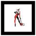 Gallery Pops DC Comics Harley Quinn - Classic Harley With Hammer Wall Art Black Framed Version 12 x 12