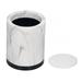 Delaman Pen Holder Marble Pattern Pen Holder Beautiful Marble Pattern Anti Slip ABS Makeup Brush Pen Holder Stationery Storage Pen Cup