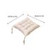 BELLZELY Christmas Ornaments Clearance Outdoor Garden Patio Home Kitchen Office Sofa Chair Seat Soft Cushion Pad 40x40cm