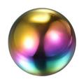 Rainbow Gazing Ball 6 Inch 150mm Polished Hollow Ball Stainless Steel Gazing Globe Mirror Ball