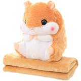 KIHOUT Deals Hamster Plush Pillow Toy Big Small Hamster Plushies Cute Stuffed Animals Large Realistic Sitting Animal Plush Body Reading Hugging Throw Pillows Plushie Toys Gift for Teens Adult