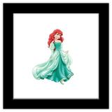 Gallery Pops Disney Princess - Ariel Sparkle and Shine Wall Art Black Framed Version 12 x 12