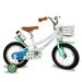 SUNLOVERR Adventure Kids Bike for Toddlers and Kids Ages 4-6 Years Old 14 Inch Kids Bike with Training Wheels & Basket Boy Bicycle.