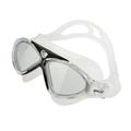 HOMEMAXS Comfy Frame Big Lens Anti-fog Swimming Goggle Glasses (Clear+Black)