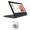 Lenovo Yoga 11e Chromebook - 20HY -4GB -32GB Intel Celeron N3450 - 1.10GHz - Touchscreen WITH Bluetooth Wireless In-Ear Noise Canceling Earphones (USED)