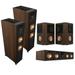 Reference Premiere 5.0 Home Theater System with 2x RP-8060FA II Floorstanding Speaker RP-504C II Center Channel Speaker and RP-502S II Surround Sound Speaker Walnut